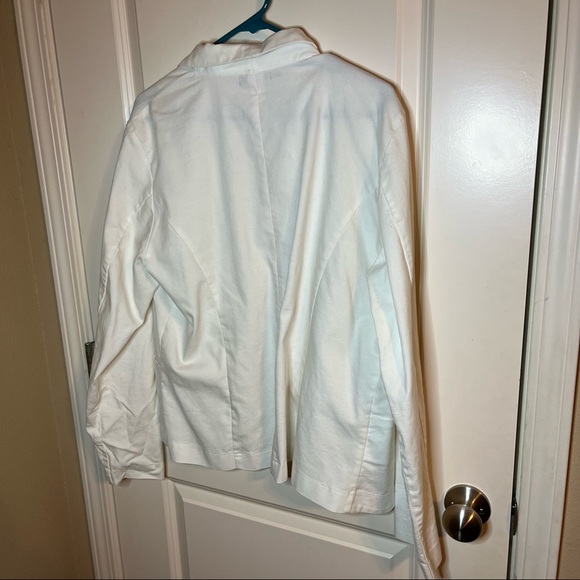 Maurices White Open Front Blazer - Picture 3 of 5